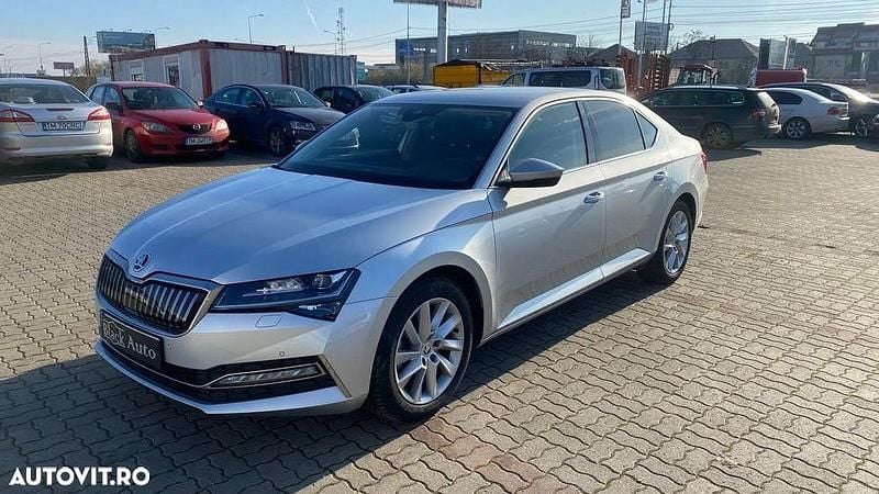 Culoareargint Utilizat 2020 Skoda Superb Ambition Berlinǎ | 23.799 EUR (Preț OK) - Imagine 1/4