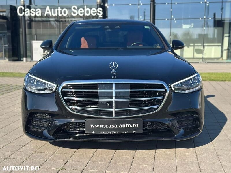 Second-hand Mercedes S500 435 CP (319 kW) 2022 Negru Berlinǎ
