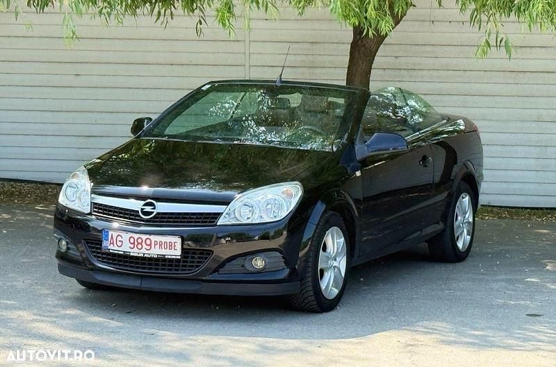 Negru Utilizat 2010 Opel Astra Cabriolet Cabrio | 2.999 EUR - Imagine 1/4