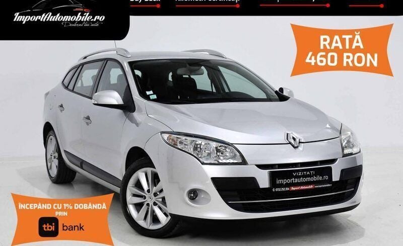 Gri Utilizat 2011 Renault Mégane GrandTour Break | 4.690 EUR (Preț OK) - Imagine 1/4