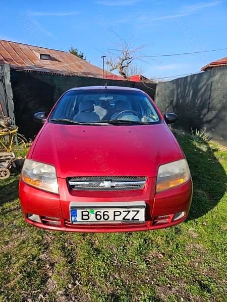 Roșu Utilizat 2005 Chevrolet Kalos LA Berlinǎ | 3.499 EUR - Imagine 1/4