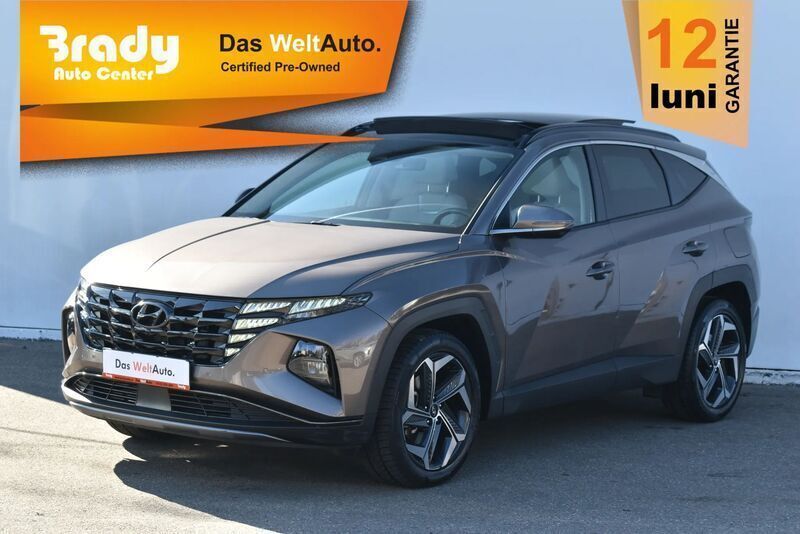 Gri Utilizat 2021 Hyundai Tucson Trend SUV | 29.990 EUR (Puțin scump) - Imagine 1/4