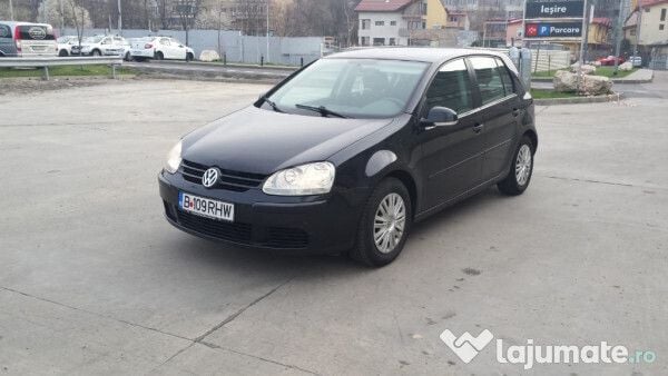 Negru Utilizat 2005 VW Golf V Hatchback | 3.290 EUR (Preț bun) - Imagine 1/4