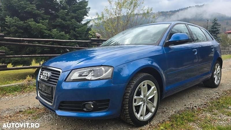 Culoarealbastru Utilizat 2009 Audi A3 Sportback S-Line Hatchback | 3.999 EUR - Imagine 1/4