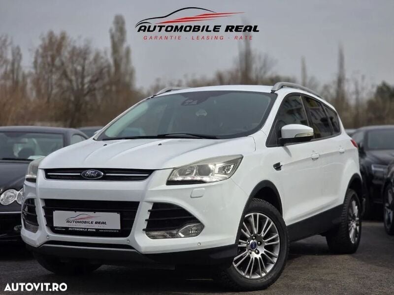 Alb Utilizat 2014 Ford Kuga Titanium SUV | 9.900 EUR (Preț bun) - Imagine 1/4