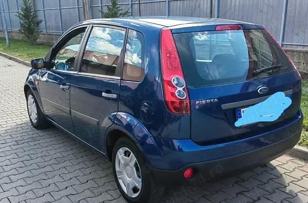 Second-hand Ford Fiesta 80 CP (58 kW) 2008 Albastru Hatchback