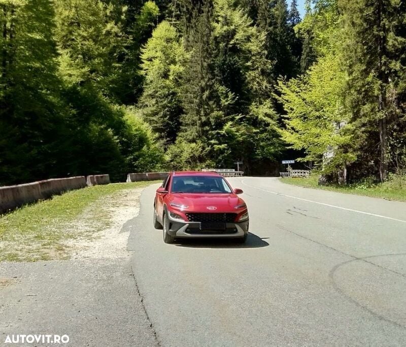 Rosu Utilizat 2021 Hyundai Kona SUV | 14.500 EUR (Preț OK) - Imagine 1/4