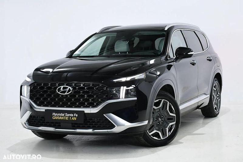 Culoarenegru Utilizat 2021 Hyundai Santa Fe Signature SUV | 31.990 EUR (Preț OK) - Imagine 1/4
