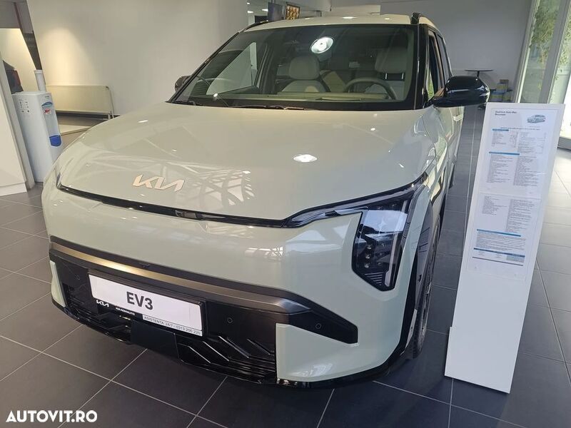 Verde Nouă 2024 Kia EV3 4 SUV | 42.379 EUR - Imagine 1/4