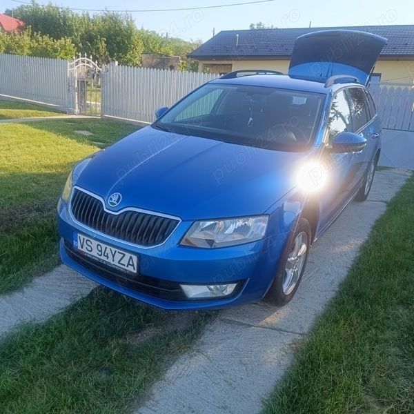 Albastru Utilizat 2016 Skoda Octavia Style Break | 8.000 EUR (Preț OK) - Imagine 1/4