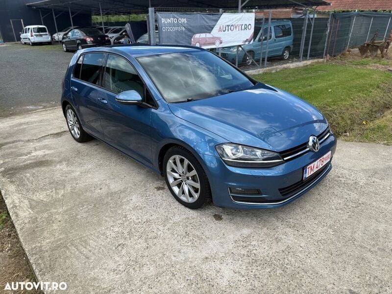 Albastru Utilizat 2013 VW Golf VII Comfortline Hatchback | 6.999 EUR (Preț OK) - Imagine 1/4