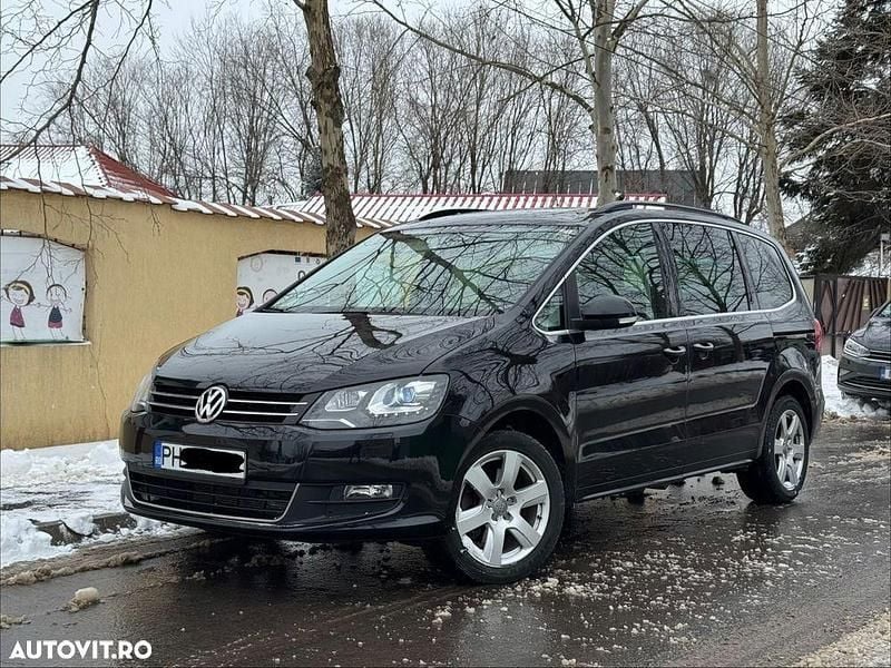 Culoarenegru Second-hand 2012 VW Sharan Highline Monovolum | 7.700 EUR (Preț OK) - Imagine 1/4