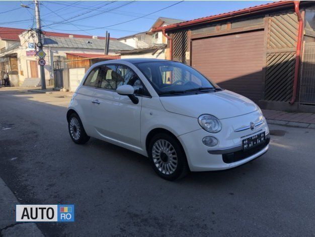 Second-hand Fiat 500 75 CP (55 kW) 2013 Alb Hatchback