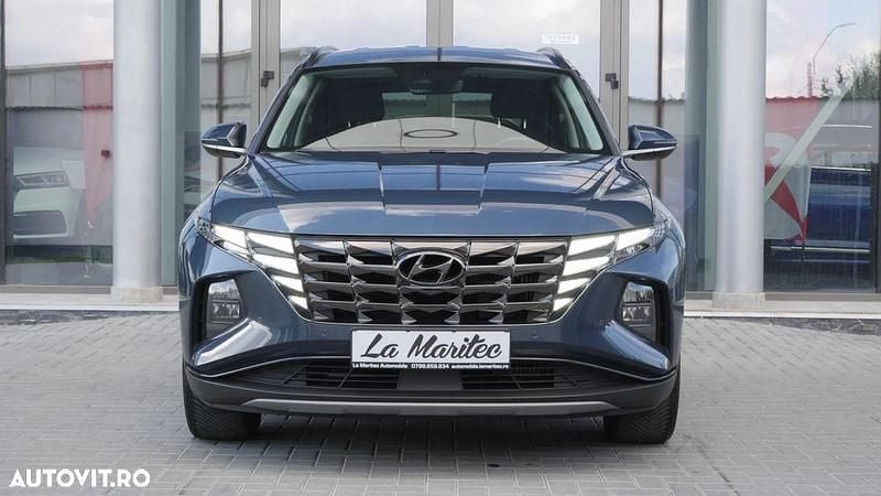 Culoarealbastru Utilizat 2022 Hyundai Tucson SUV | 25.410 EUR (Preț bun) - Imagine 1/4
