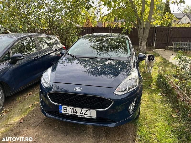 Culoarealbastru Utilizat 2018 Ford Fiesta Trend Hatchback | 8.500 EUR (Preț OK) - Imagine 1/4