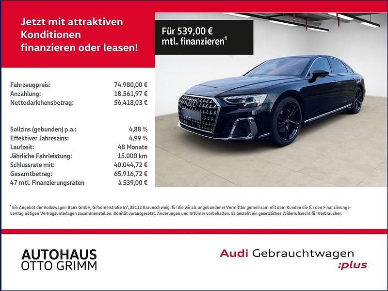 Utilizat 2022 Audi A8 Berlinǎ | 77.579 EUR - Imagine 1/1