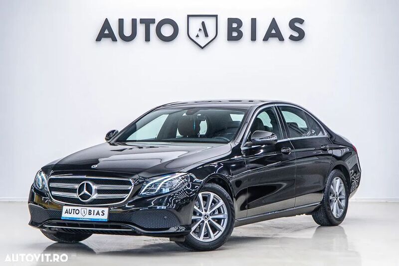 Negru Utilizat 2018 Mercedes E200 Avantgarde Berlinǎ | 21.450 EUR (Super Preț) - Imagine 1/4