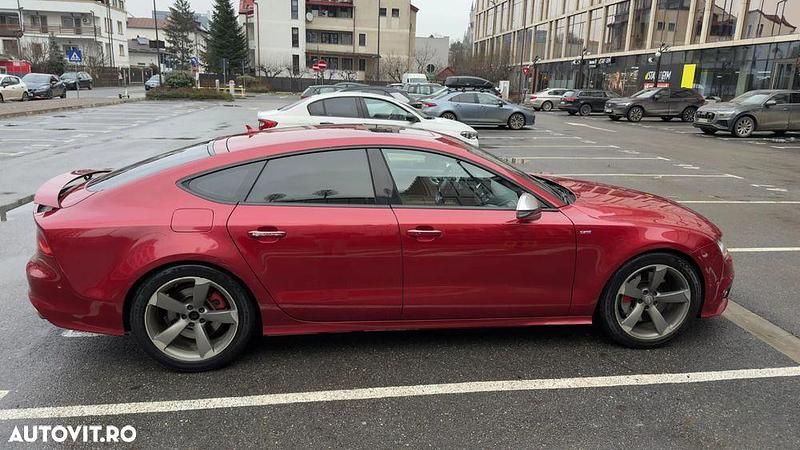Second-hand Audi A7 313 CP (230 kW) 2013 Culoarerosu Hatchback