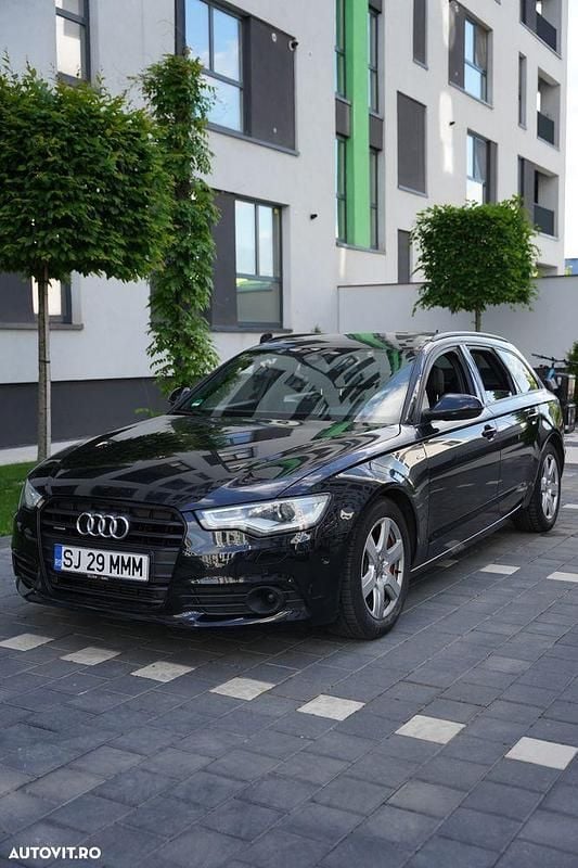 Culoarenegru Utilizat 2013 Audi A6 Competition Break | 10.899 EUR (Super Preț) - Imagine 1/4