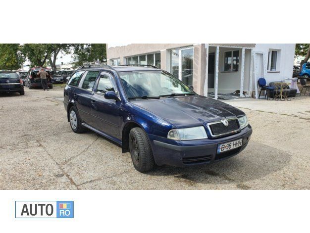 Albastru Utilizat 2000 Skoda Octavia Break | 1.499 EUR (Preț OK) - Imagine 1/4