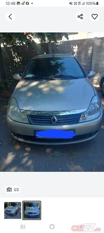 Utilizat 2009 Renault Symbol II Berlinǎ | 1.200 EUR (Preț OK) - Imagine 1/2