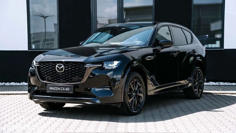 Negru Nouă 2025 Mazda CX-60 SUV | 51.527 EUR - Imagine 1/4
