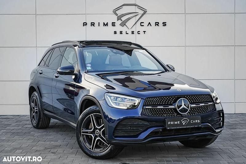 Culoarealbastru Utilizat 2022 Mercedes GLC300e SUV | 37.994 EUR - Imagine 1/4