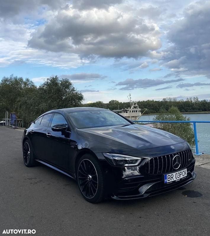 Culoarenegru Utilizat 2019 Mercedes AMG GT 4-Door Coupe AMG Coupe | 62.900 EUR - Imagine 1/4