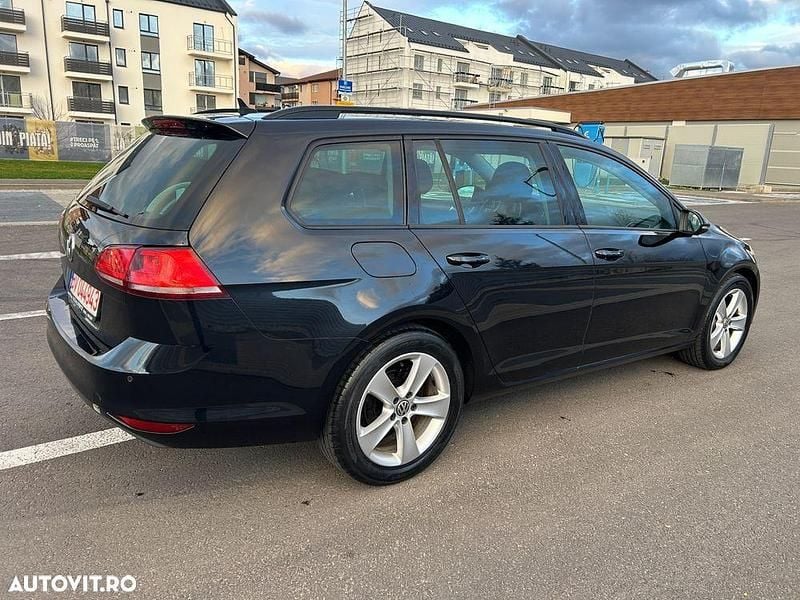 Second-hand VW Golf VII Trendline 105 CP (77 kW) 2014 Culoarenegru Break