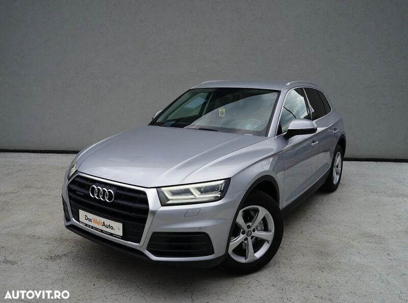Gri mediu normal Utilizat 2018 Audi Q5 Design SUV | 25.928 EUR (Preț OK) - Imagine 1/4