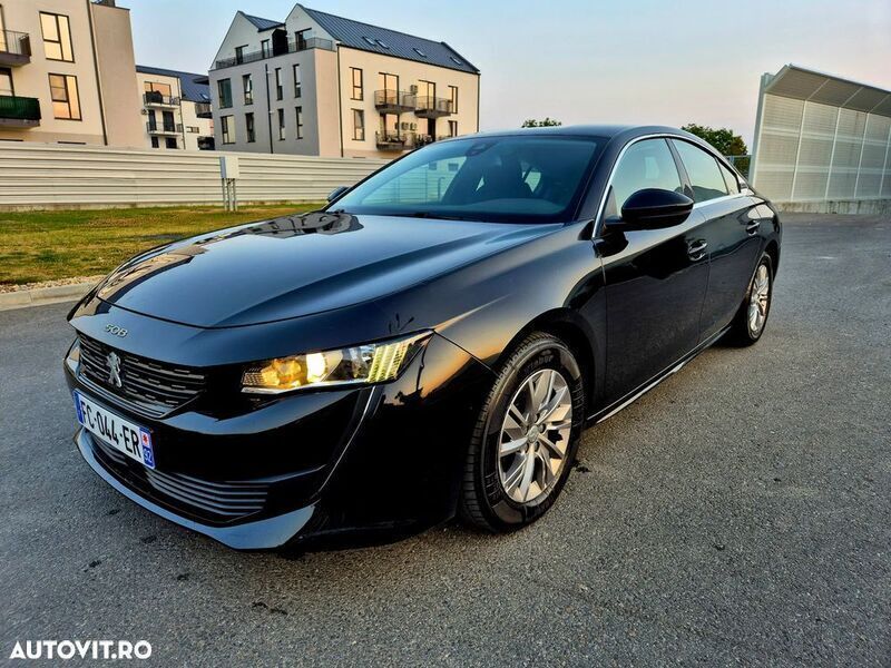 Negru Utilizat 2019 Peugeot 508 Active Berlinǎ | 12.199 EUR (Preț bun) - Imagine 1/4