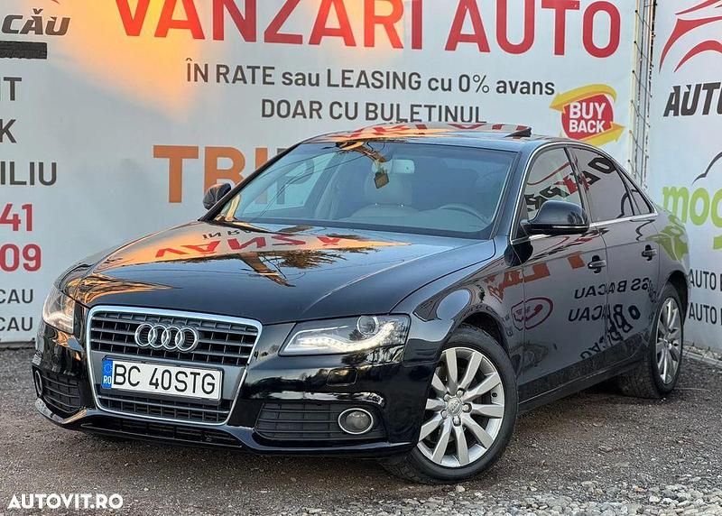 Culoarenegru Utilizat 2009 Audi A4 Berlinǎ | 4.999 EUR (Preț bun) - Imagine 1/4