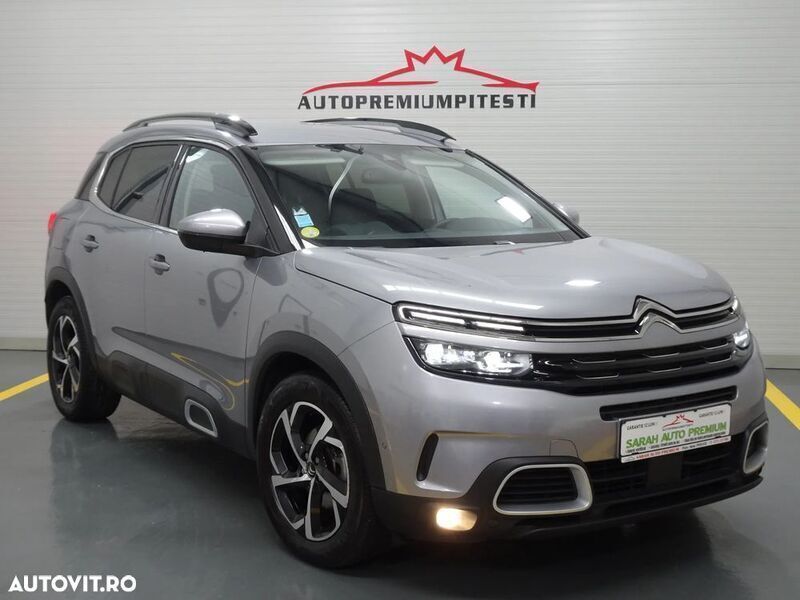 Gri Utilizat 2020 Citroën C5 Aircross Live SUV | 13.990 EUR (Preț OK) - Imagine 1/4
