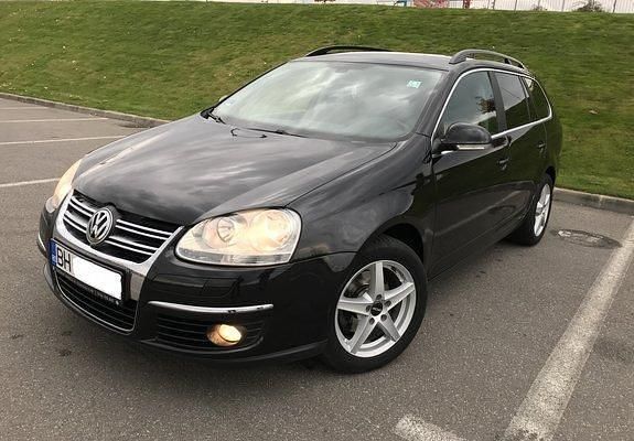Negru Utilizat 2008 VW Golf V Break | 4.599 EUR (Scump) - Imagine 1/4
