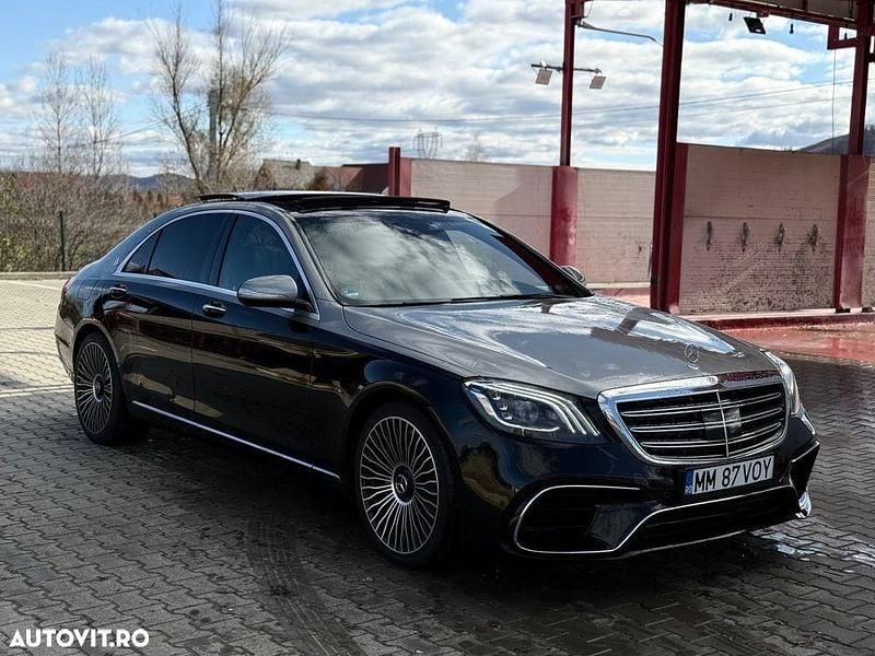 Culoarenegru Utilizat 2019 Mercedes S350 Berlinǎ | 39.999 EUR (Super Preț) - Imagine 1/4