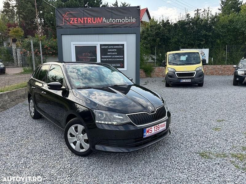 Culoarenegru Utilizat 2015 Skoda Fabia Style Break | 7.390 EUR (Preț OK) - Imagine 1/4