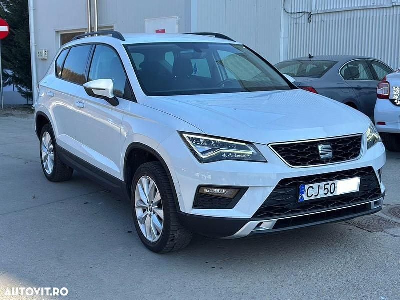 Alb Utilizat 2019 Seat Ateca Ecomotive SUV | 12.200 EUR (Preț OK) - Imagine 1/4