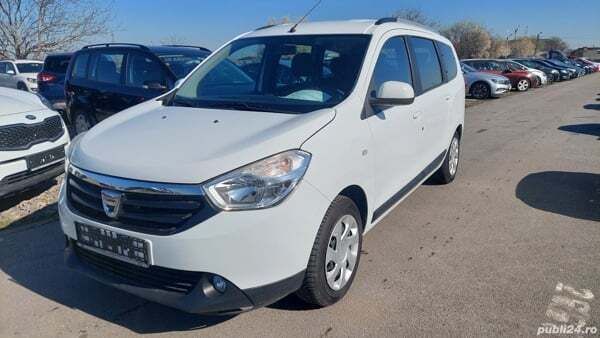 Alb Utilizat 2014 Dacia Lodgy Monovolum | 5.650 EUR (Preț OK) - Imagine 1/4