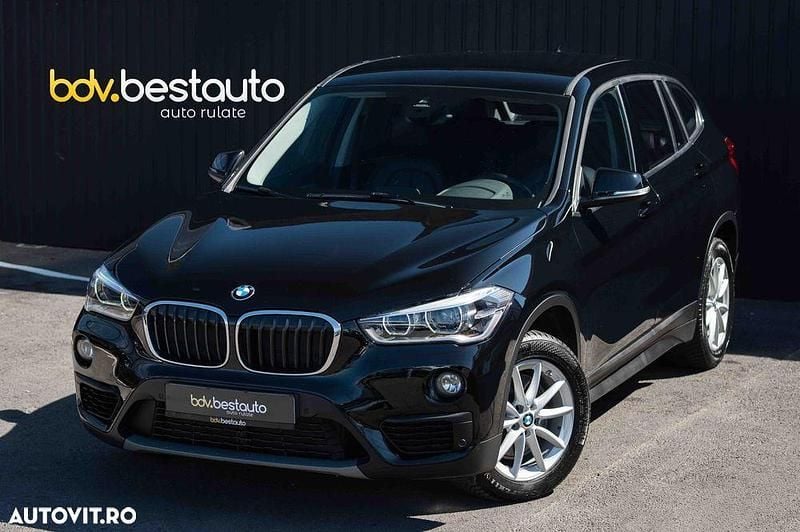 Culoarenegru Utilizat 2018 BMW X1 Sport Line SUV | 16.490 EUR (Preț bun) - Imagine 1/4