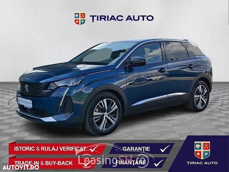 Albastru Utilizat 2021 Peugeot 3008 Active SUV | 19.501 EUR (Preț OK) - Imagine 1/4
