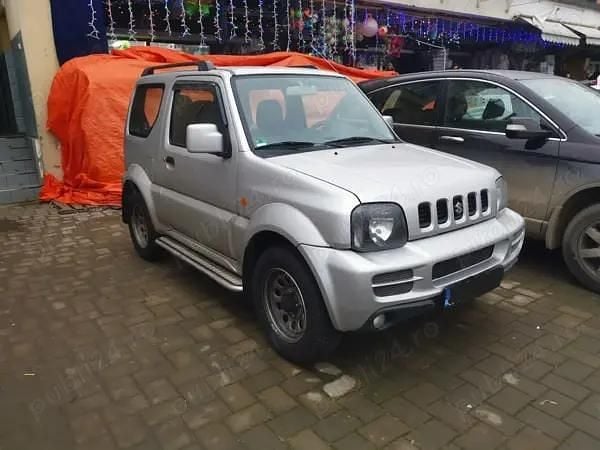 Argintiu Utilizat 2008 Suzuki Jimny SUV | 9.500 EUR (Preț OK) - Imagine 1/4