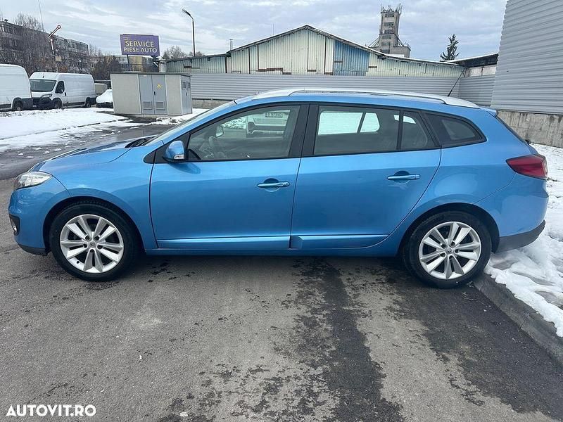 Second-hand Renault Mégane GrandTour Dynamique 110 CP (80 kW) 2013 Culoarealbastru Break