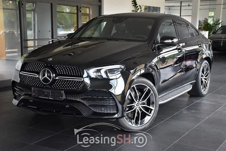 Negru Utilizat 2021 Mercedes 350 AMG line Coupe | 84.749 EUR (Scump) - Imagine 1/4