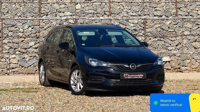 Culoarenegru Utilizat 2022 Opel Astra Business Elegance Break | 9.999 EUR (Preț bun) - Imagine 1/4