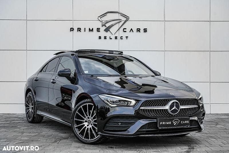 Negru Utilizat 2021 Mercedes CLA250e AMG line Berlinǎ | 29.970 EUR (Scump) - Imagine 1/4