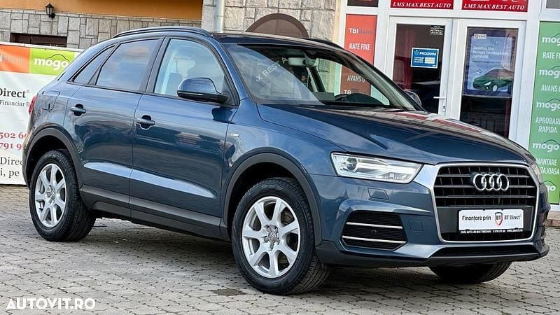 Second-hand Audi Q3 Design 150 CP (110 kW) 2016 Culoarealbastru SUV