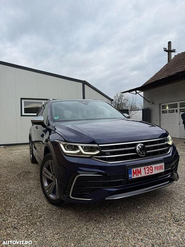 Second-hand VW Tiguan R-line 200 CP (147 kW) 2022 Culoarealbastru SUV
