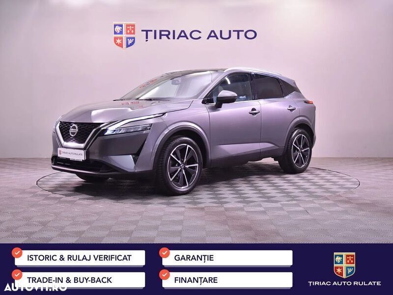 Gri Utilizat 2022 Nissan Qashqai SUV | 25.500 EUR - Imagine 1/4