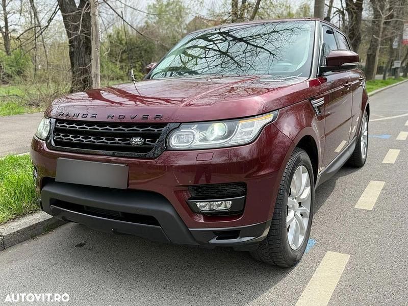 Rosu Utilizat 2015 Land Rover Range Rover Sport SUV | 17.100 EUR (Preț bun) - Imagine 1/4