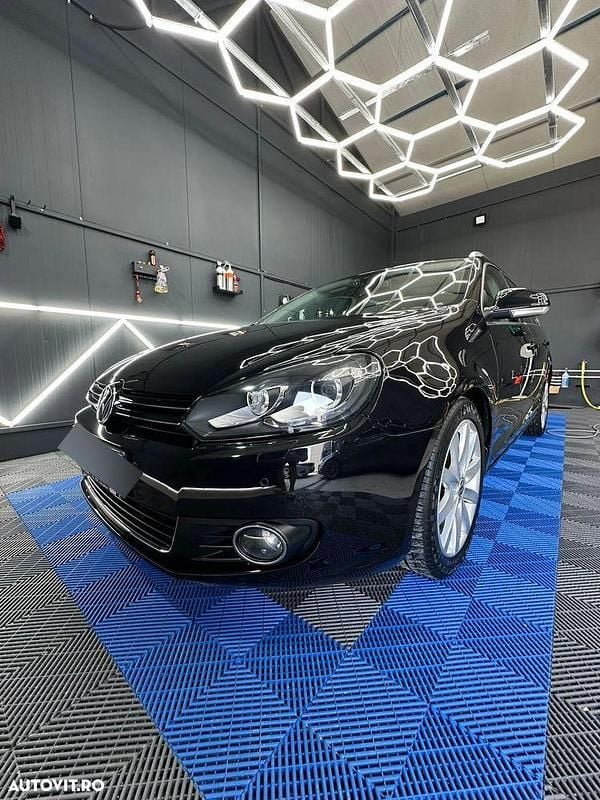 Negru Utilizat 2010 VW Golf VI Comfortline Break | 5.450 EUR (Preț OK) - Imagine 1/4